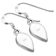  Mother of Pearl Drop Sterling Silver Earrings, e319